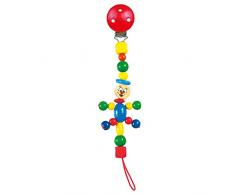 Bino Attache Sucette Multicolore Motif Jonny