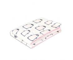 Fun with mum BAB-BLA-S-LOV-P-POV Couverture pour bébé Multicolore