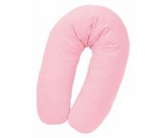 Julius Zöllner 380-4676-02 - Coussin dallaitement Banane Nicki Flexiperls (EPS) - rose uni - Taille: env. 190 cm