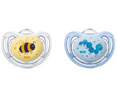 NUK Freestyle Set de 2 Sucettes, Taille 2 - Modèle aléatoire
