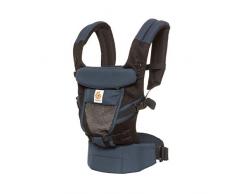 Ergobaby Porte Bebe pour Nouveau-né Ergonomique et Physiologique, Raven Adapt 3-Positions Dorsale et Ventral
