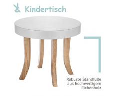 Some Bunny 4055168104844 solide table enfant dans le bar design baroque blanc
