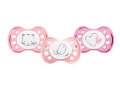 dodie Naissance Fille A25 Sucette Anatomique pour Bébé Jusquà 0-2 Mois