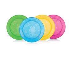 Nûby Assiettes PP (Display 4 unités) (vente unité)