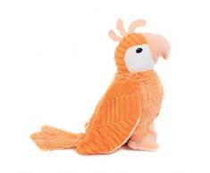 Peluche Ptipotos Perroquet Orange - LES DEGLINGOS