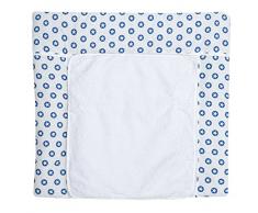 Schardt Matelas à langer avec housse en tissu éponge amovible, 80 x 75 cm.