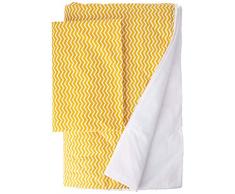 Italbaby zigzag Maxi Parure de lit, Safran