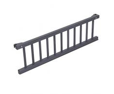 BabyBay Barrière de Lit Babybay maxi Gris Laqué