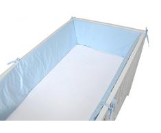 cosing 332–035–05 Tête Etui tour de lit, bleu