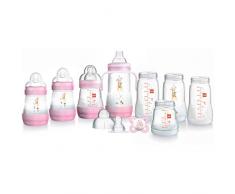 MAM Easy Start Biberons Anti-Coliques Auto-Stérilisants, Kit de Démarrage, Rose, S (Aléatoire)