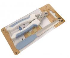 Local Makes A Comeback Ciseaux à ongles pour animaux de compagnie Coupe-ongles pour chiens, bleu, 1 pièce