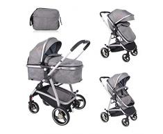 Lorelli 10021321901 Poussette Combinée 2 en 1 Sola