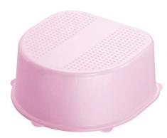 Rotho Babydesign Tabouret, Surface et Pieds Antidérapants, Bella Bambina, Sweet Rose (Rose), 200240268