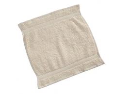 Jollein Terry Gant de toilette, 31 x 31 cm, Écru, 10 pièces