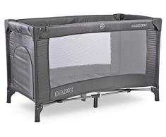 TERO-3948 Basic Lit de voyage Gris graphite