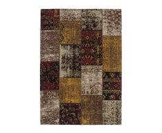 Lalee Tapis Fait Main en Polyester Cocoon 990 Red 80x150cm Dintérieur, Rouge, 80 x 150 cm