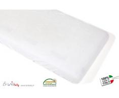 Lait Baby CSC Protège Matelas pour Berceau, blanc