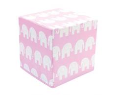 Bino Pouf Rembourré Rose