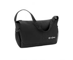 CYBEX Gold Organizer, Sac Spacieux à Bandoulière, Pochette de Rangement pour Petits Accessoires Incluse, Noir
