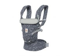 Ergobaby Porte Bébé Ergonomique et Physiologique pour Nouveau-né, Adapt 3-Position Trunks Up