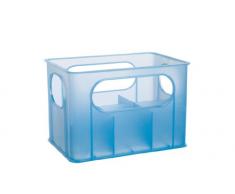 dBb Remond Porte-Biberons Nu Pour 6 Biberons Grands Ou Petits - Bleu Translucide