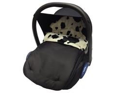 Imprimé animal Chancelière Siège auto/Cosy orteils Compatible avec Maxi Cosi Cabrio/Pebble – Vache