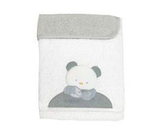 Andy & Helen 700D03_G Matelas à langer et serviette en éponge brodée