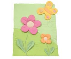 Julius Zöllner 95400 3722 0 - Tapis déveil - motif: fleurs - Taille: env. 105 x 145 cm