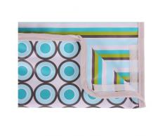 Minene Uk Bavoir attrape miettes Rayures Turquoise