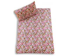 Ideenreich 2121 Parure de lit Motif Beautiful 100 x 135 cm / 40 x 60 cm