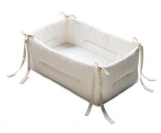 Italbaby Bebe Couleurs unies Réducteur de lit bébé, Beige