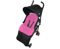 Chancelière/Cosy orteils Compatible avec Maclaren Globetrotter Poussette Rose Rose