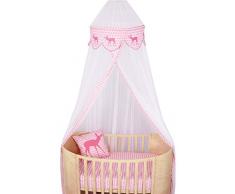 Taftan Moustiquaire pour couffin Little deer (Rose)