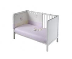 Naf-Naf Set Couette + Tour de Lit, Brodé Jungle