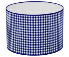 Taftan Suspension Gros carreaux bleu foncé (35 cm de diamètre) - Bleu foncé