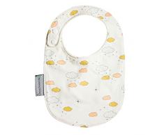 Chouchouette bavoir bébé avec pressions réglables selon lage de bébé