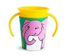 Munchkin Tasse dApprentissage Miracle 360° Wildlove/Éléphant 177 ml