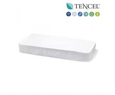 Cambrass Drap Housse Imperméable Tencel Liso E Blanc 70 x 140 cm