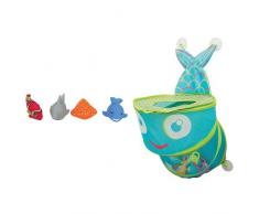 Ludi - 2221 - Aspergeurs - Poissons - Jouets pour le bain + Ludi - 40002 - Grand Filet De Bain - Poisson