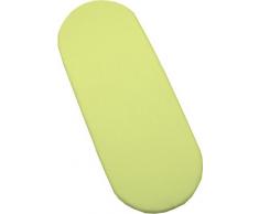 Dudu N pour couffin Jersey de coton Drap-housse, 28–36 cm/75 cm, 2 pièces, Jaune