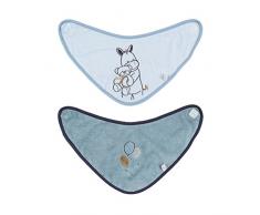 Noukies Achille & Zebrito Bavoir Bandana