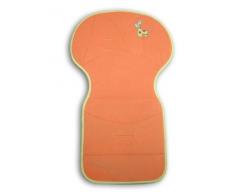 Bolin Bolon Assise universelle pour poussette Broderie girafe En éponge - 50 x 84 cm - Orange