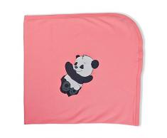 Cudaboo Panda Couverture pour bébé Rose 90 x 90 cm