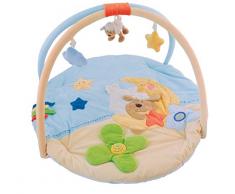 BIECO 17000001 plafond aventure bébé avec Betty le mouton, une couverture de bébé avec barre de jouets, salle de gym avec des jouets en peluche, tapis de jeu pour les bébés, multicolore