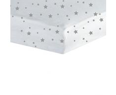 Trois Kilos Sept Drap Housse, Etoiles, 70 x 140 cm