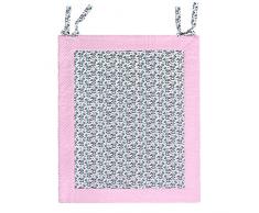 LULANDO Tapis Déveil, Trois Tailles, Coton/Poliester Trois Tailles Disponibles: 120x120 cm, 150x150 cm, 150x200 cm, Couleur: Pink - Rocking Horse, Taille: 150 cm x 200 cm