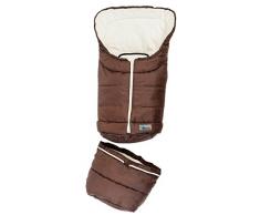 AltaBeBe Activer Line 2/en/1 Chancelière dHiver pour Poussette Marron/Blanc 0-36 Mois