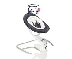 Babymoov - Swoon Motion, Balancelle Bébé Electrique 3 en 1, Zinc