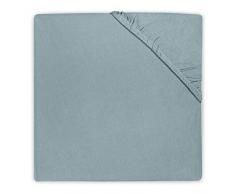 Jollein Drap housse en coton 40 x 80 cm Vert eau