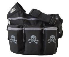 Diaper Dude Sac à langer - Crâne/os - Noir